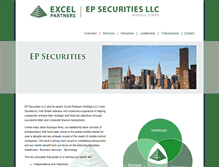 Tablet Screenshot of excelptrs.com